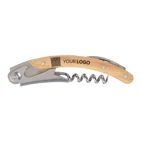 Waiter's knife Lenny | Recycled bamboo brown