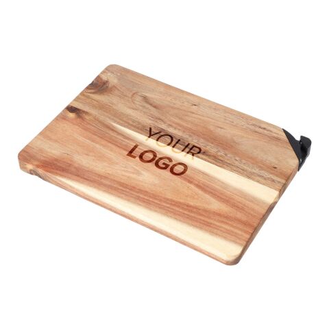 Cutting board Heinz | Recycled acacia | With knife sharpener brown