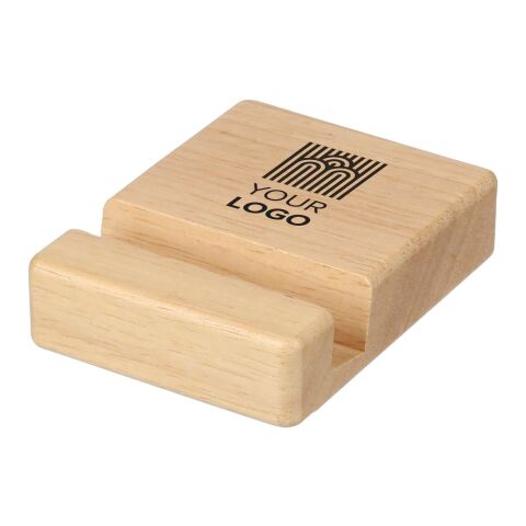 Phone holder Nyla | Recycled wood brown