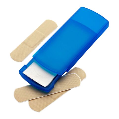 Plastic case with plasters Pocket white