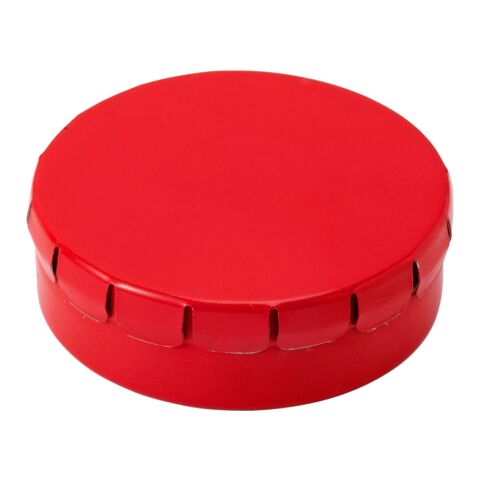 Tin with mints Anika red