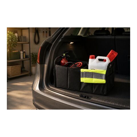 Car organizer Simon, Polyester (600D) black