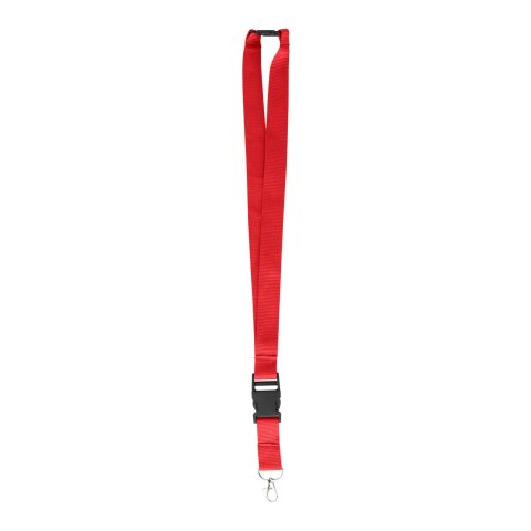 Polyester (300D) lanyard and key holder Bobbi cobalt blue