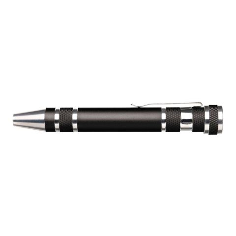 Aluminium pocket screwdriver Alyssa black