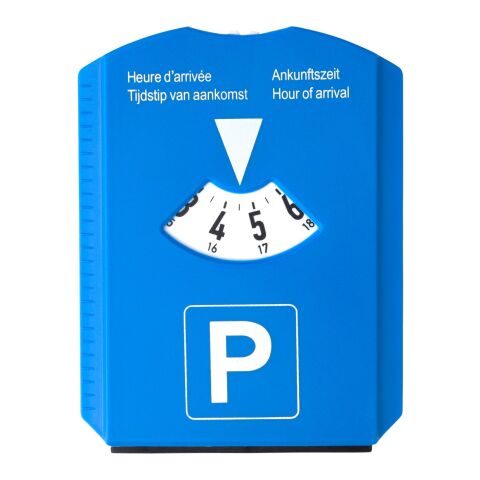 Plastic 2-in-1 parking disc Teddie cobalt blue