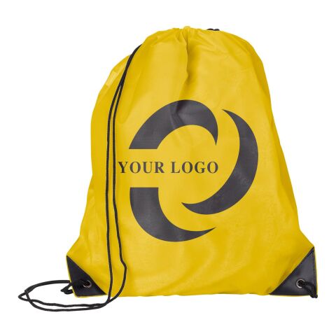 Polyester (210D) drawstring backpack Steffi red