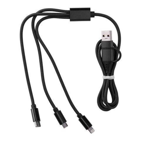 Nylon charging cable Leif red