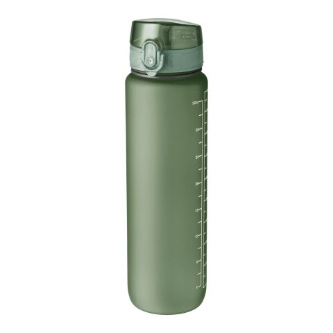 RPET drinking bottle (1000 ml) Brinley green