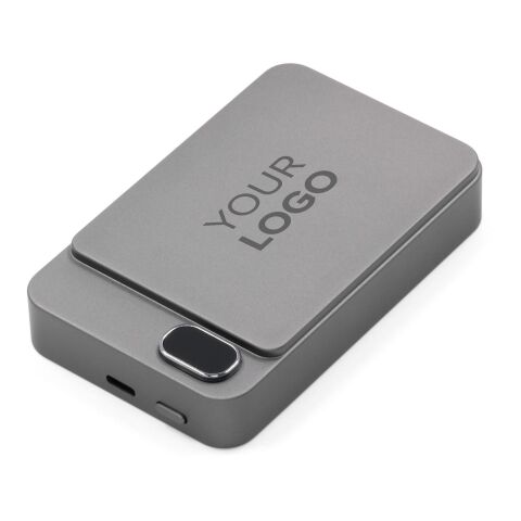 BrandCharger Powerwave 10000 wireless powerbank gun metal