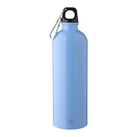 Recycled stainless steel single walled bottle (750 ml) Emeric cobalt blue