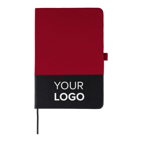 rPET polyester A5 notebook Yuna red