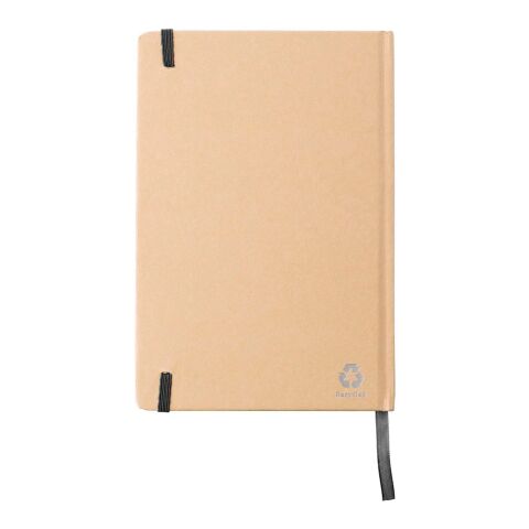 Recycled paper notebook (A5) Gianni black