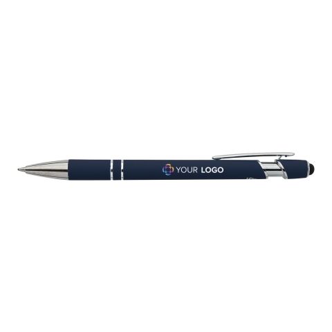 Recycled aluminium ballpen Primo blue