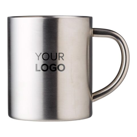Stainless steel mug (250 ml) Braylen silver