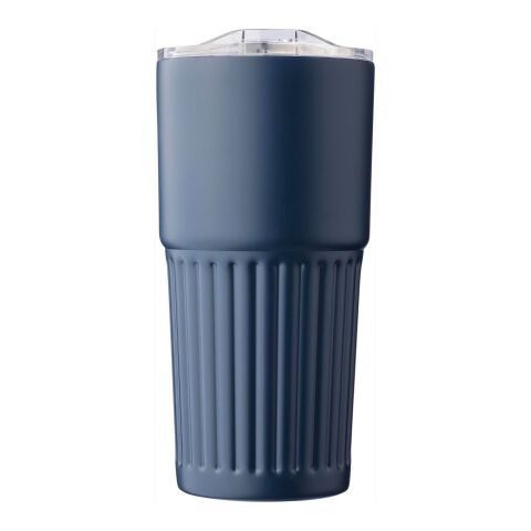 Recycled stainless steel double-walled drinking mug (500 ml) Kael burgundy