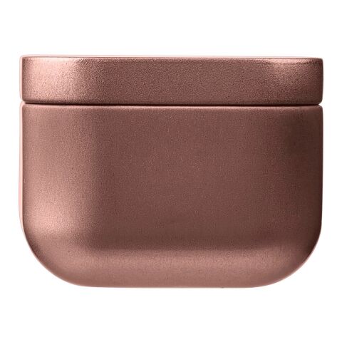 Metal candle Laurie rose gold