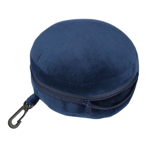 Polytester travel pillow Leontine black