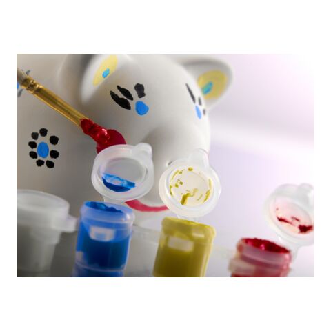 Plaster piggy bank Monika white | No Branding