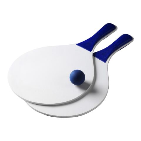 Wooden beach bat and ball set Fabien blue | No Branding | not available | not available