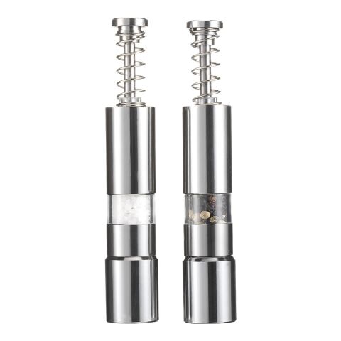Stainless steel salt and pepper mill Annalena silver | No Branding | not available | not available