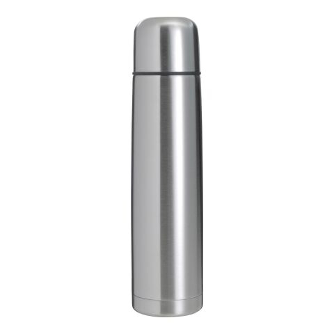Stainless steel double walled flask Quentin silver | No Branding | not available | not available