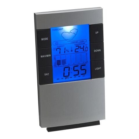 Plastic weather station Griffin silver | No Branding | not available | not available