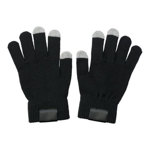 Polyester gloves Elena black | No Branding | not available | not available