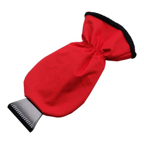 ABS ice scraper and polyester glove Ashton red | No Branding | not available | not available