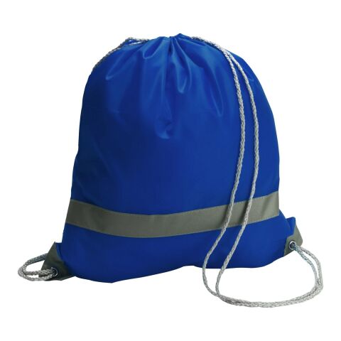 Polyester (190T) drawstring backpack Sylvie cobalt blue
