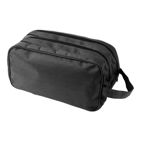 Polyester (600D) toilet bag Calista black | No Branding | not available | not available