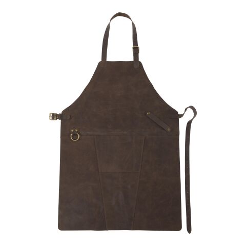 Split leather apron Nori brown | No Branding | not available | not available