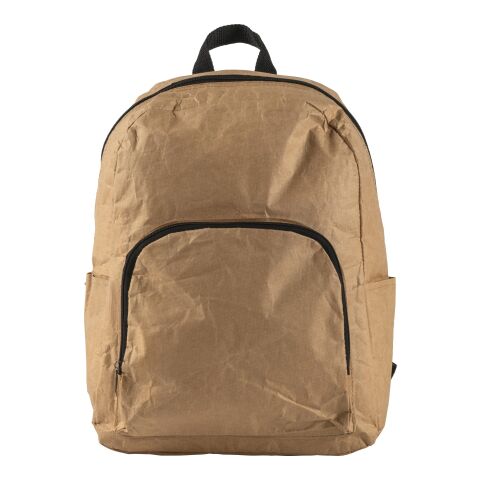Laminated paper (80 gr/m²) cooler backpack Maddie brown | No Branding | not available | not available
