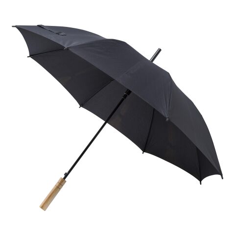 RPET pongee (190T) umbrella Frida black | No Branding | not available | not available