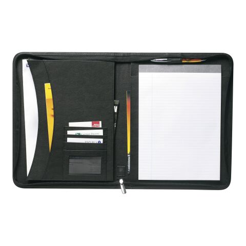 Bonded leather folder Josie black | No Branding | not available | not available