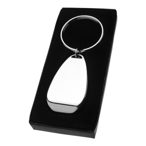 Metal 2-in-1 key holder Alma silver | No Branding | not available | not available