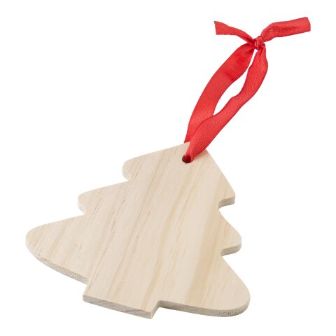Wooden Christmas ornament Tree Imani brown | No Branding | not available | not available