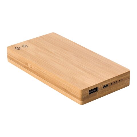 Bamboo power bank Walter brown | No Branding | not available | not available