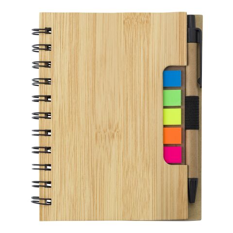 Wire bound notebook with ballpen Niall brown | No Branding | not available | not available