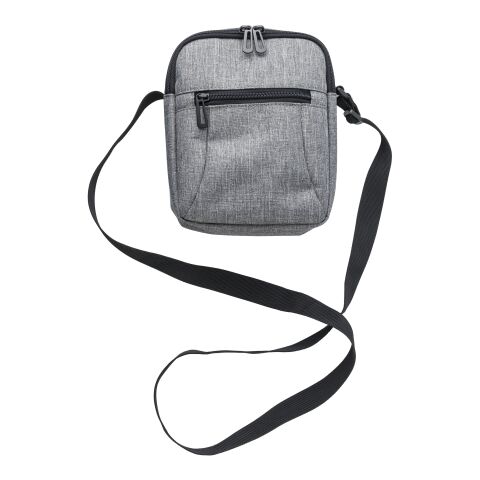 Polyester shoulder bag Caden grey | No Branding | not available | not available