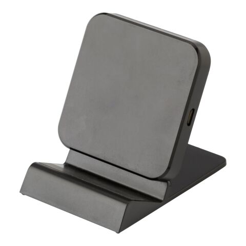 Plastic wireless charger James black | No Branding | not available | not available