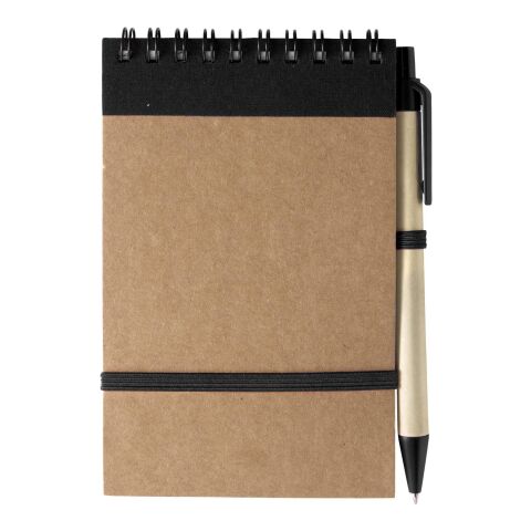 Cardboard notebook Emory black | No Branding | not available | not available