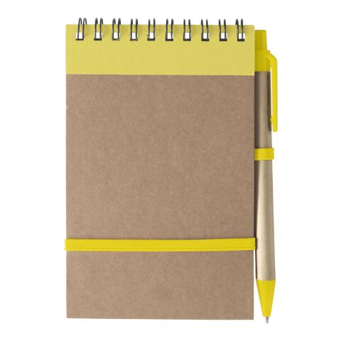 Cardboard notebook Emory yellow | No Branding | not available | not available