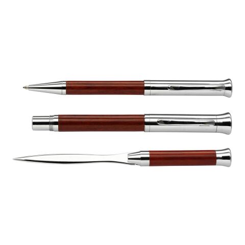 Rosewood writing set Paulette brown | No Branding | not available | not available