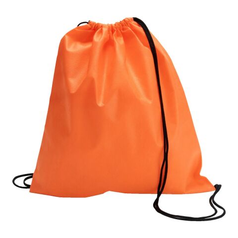 Drawstring backpack Nico, Nonwoven (80 gr/m²) orange | No Branding | not available | not available