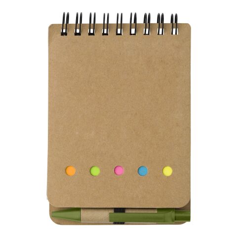 Cardboard memo folder Rodrigo light green | No Branding | not available | not available