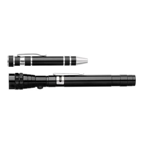 Aluminium 2-in-1 torch Olivia black | No Branding | not available | not available