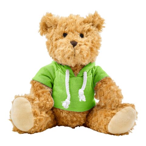 Plush teddy bear Monty green | No Branding | not available | not available