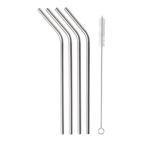 Stainless steel straws Rudy silver | No Branding | not available | not available