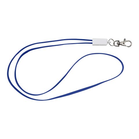 TPE 2-in-1 lanyard Marguerite blue | No Branding | not available | not available