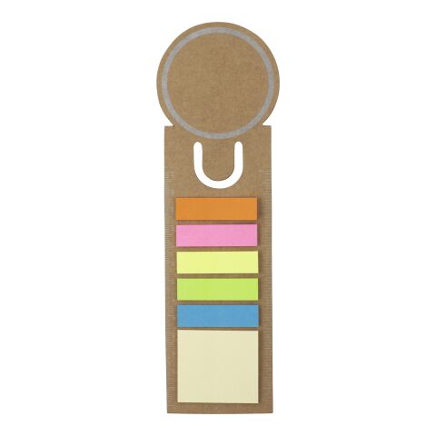 Cardboard bookmark Clay brown | No Branding | not available | not available